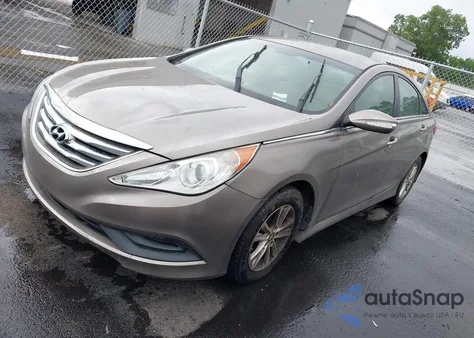 2014 Hyundai Sonata Gls z USA, uszkodzony, nr VIN 5NPEB4AC3EH837447